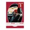 Red Suede Mat Board for 27x40 Frames - Oval Opening for 24x36 Photos